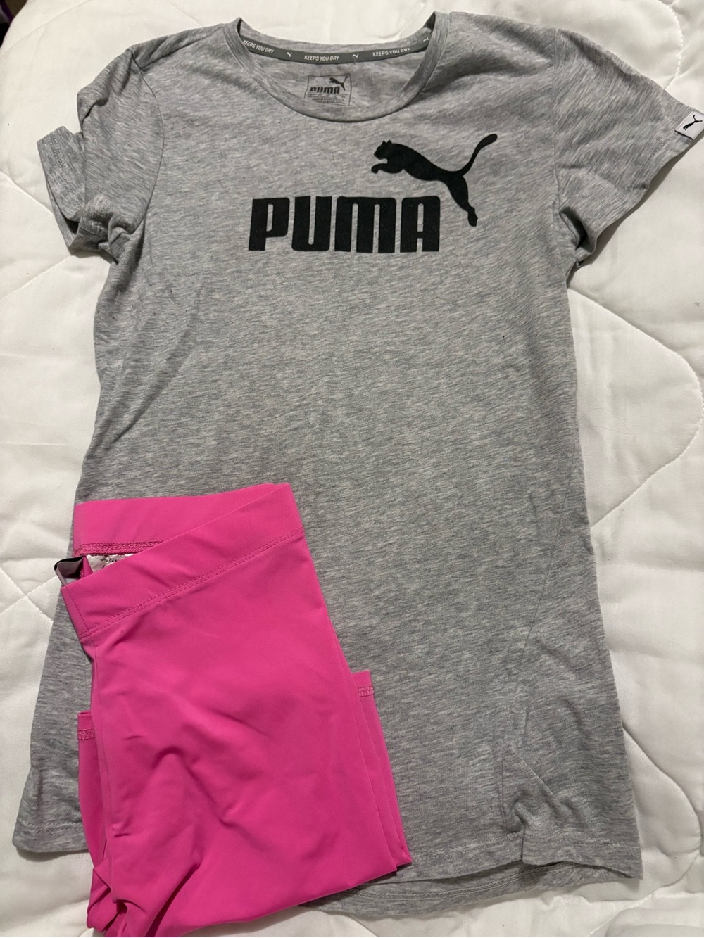 Girls puma outfit